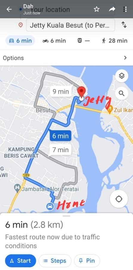 Nipah Homestay Kuala Besut Εξωτερικό φωτογραφία